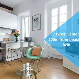 Nicelidays - Le Suede - Carre D'or - 2min From Beaches Apartment